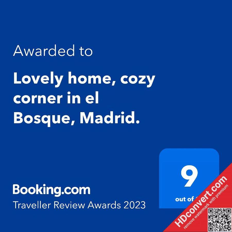 Lovely Home, Cozy Corner In El Bosque, Madrid. วิลยาวิซิโอซา เด โอดอน ภายนอก รูปภาพ